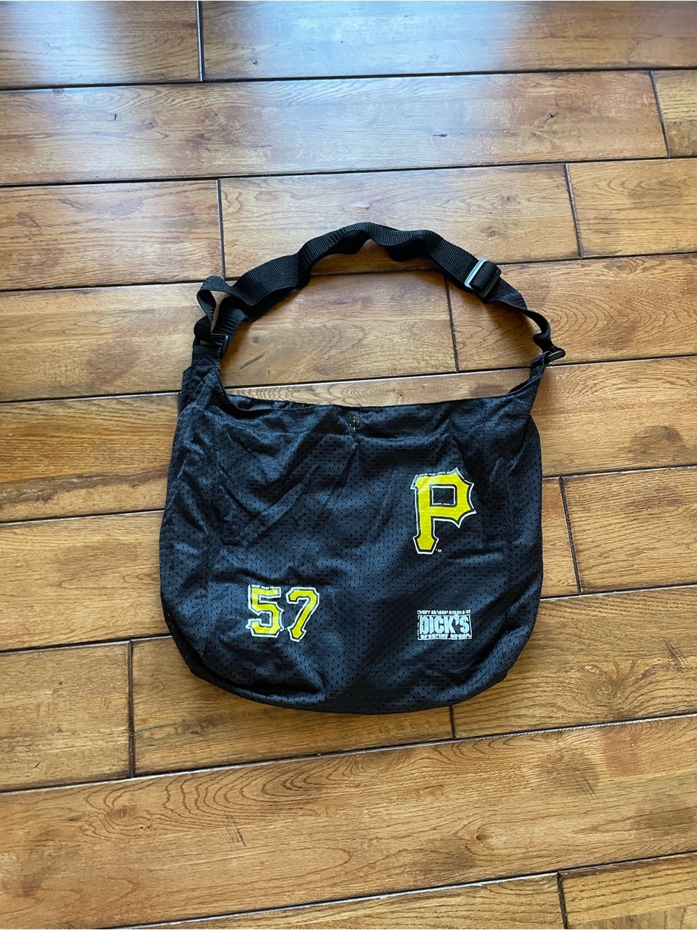 Pittsburgh Pirates Black Crossbody Bag Zack Duke #57